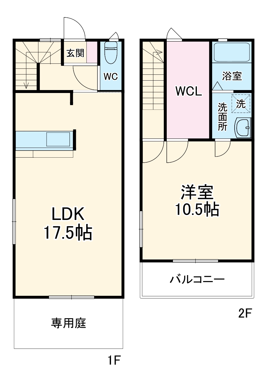 パークレモリア Eの間取り