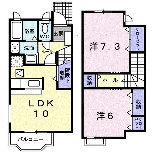 インプレスSUZUKIの間取り