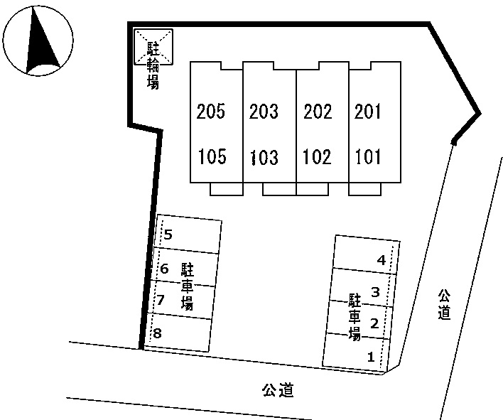 22/30 駐車場