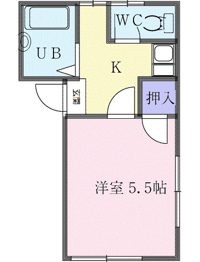 ベルメゾンの間取り