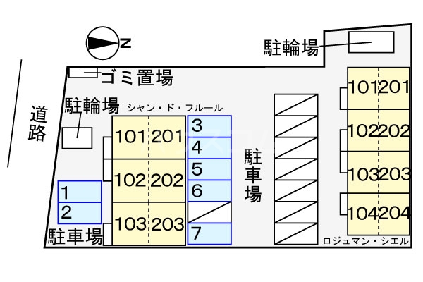 3/9 駐車場