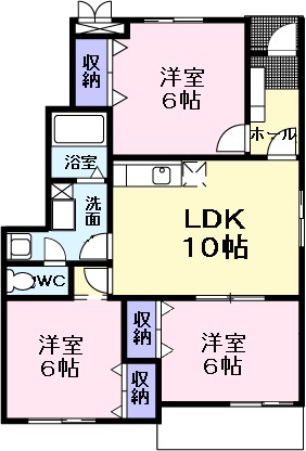 フレ・アンブルールの間取り