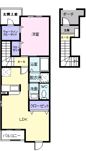 若葉の間取り