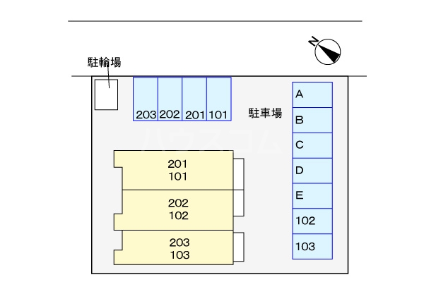 3/5 駐車場