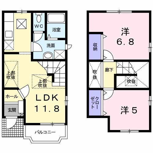 エクセレントタイムⅢの間取り