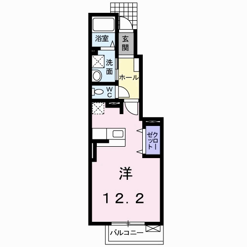ポプルスAの間取り