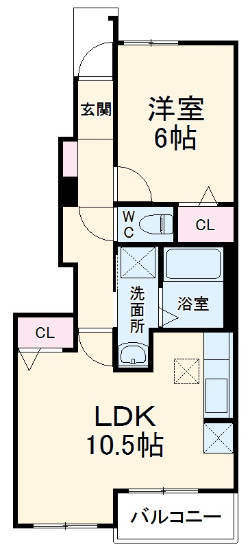 プラシードの間取り