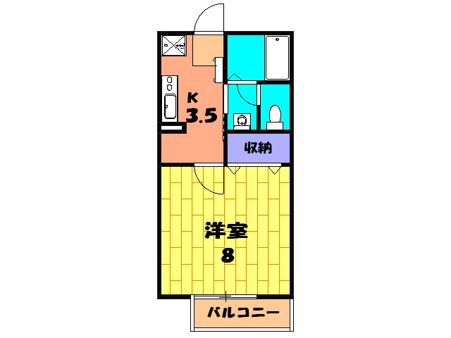 エスポワールコーワの間取り