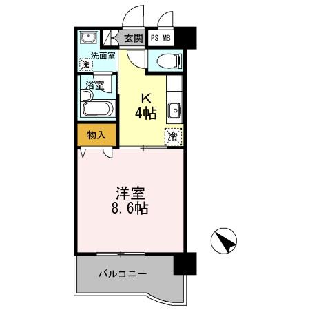 ルネス・カリヨンの間取り