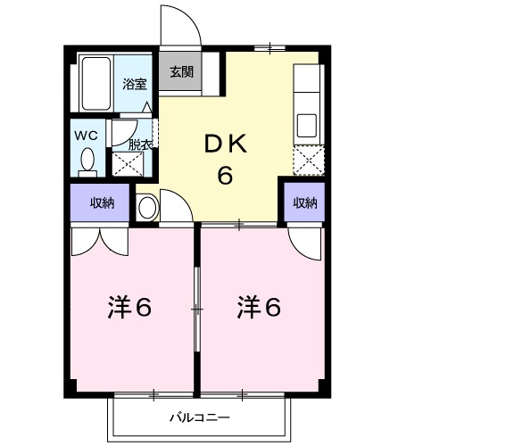 ハイツ山本の間取り