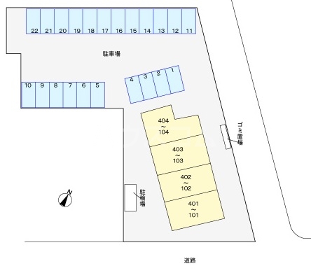 4/10 駐車場