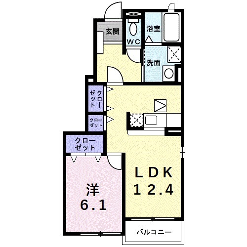 エアリーヒルⅠの間取り
