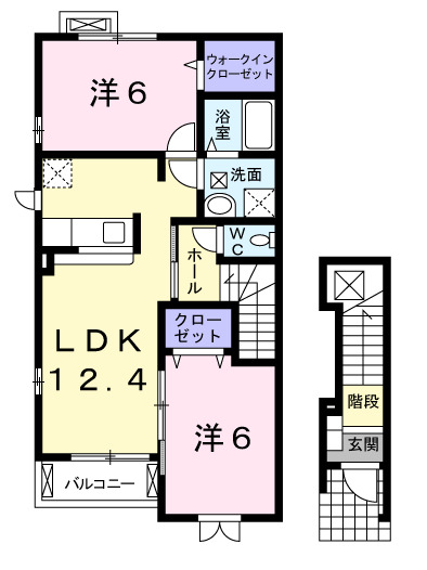 サンハイツ セレーノの間取り