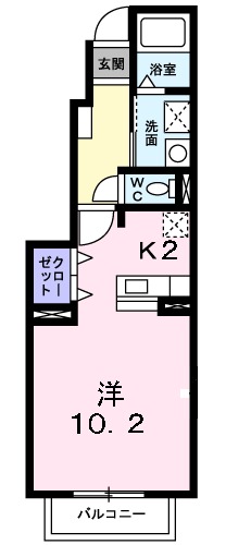 ネオ・チェリッシュⅡの間取り