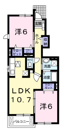 サン・ミッシェルの間取り