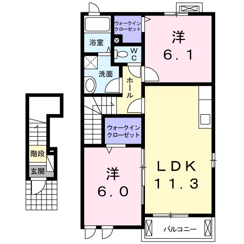 アーデント・絹の間取り