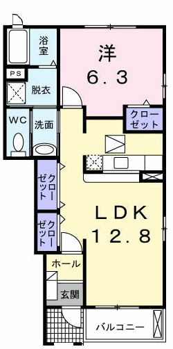 エスポワールの間取り