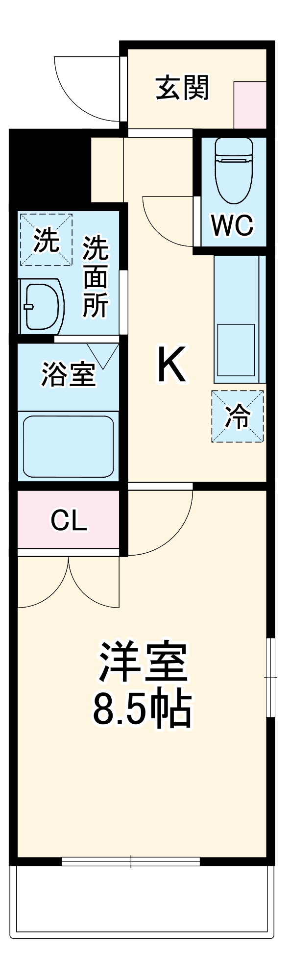 Bagus Time K.Iの間取り