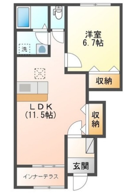 ひだまりの間取り