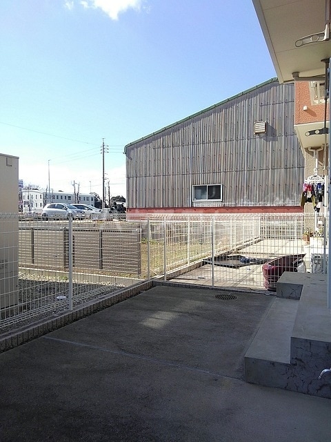 12/25 バルコニー