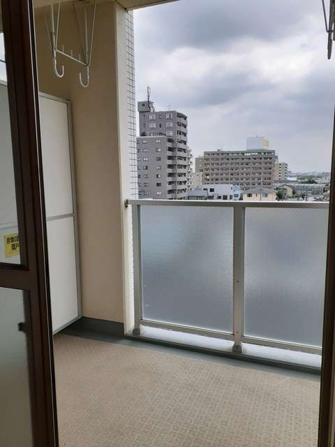 12/25 バルコニー