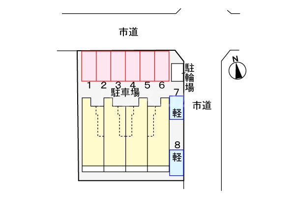16/22 駐車場