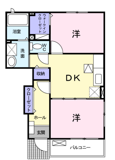 Villers parkの間取り