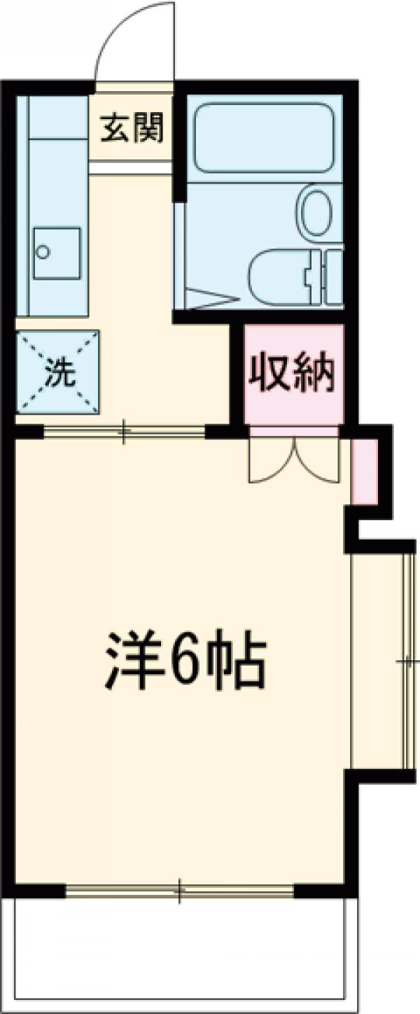 ハイム茜台の間取り