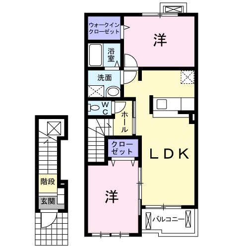 アルデンヌCの間取り