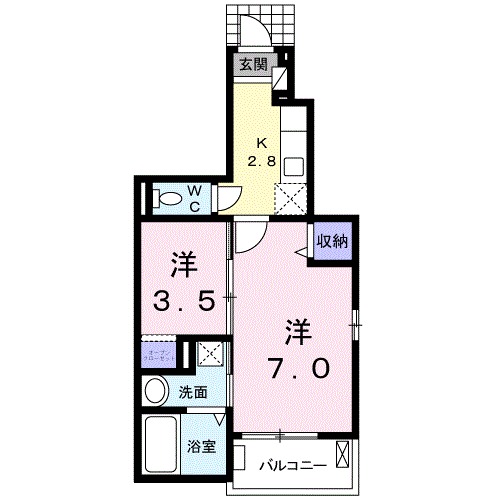 ラ・フォンテの間取り