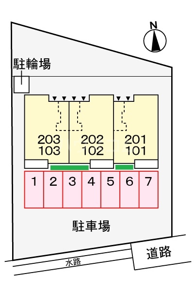 12/18 駐車場