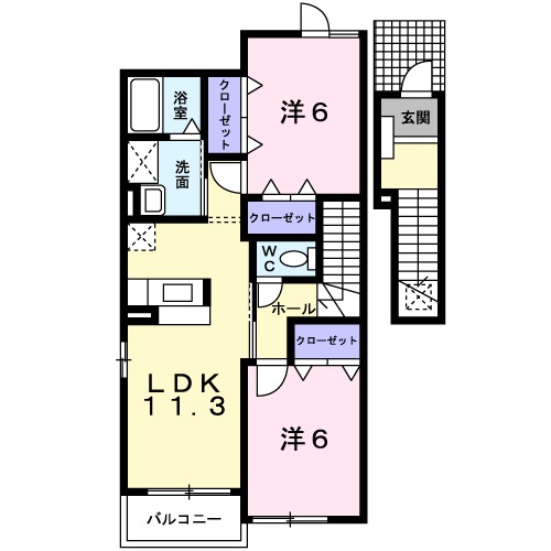 サザンヒルズの間取り