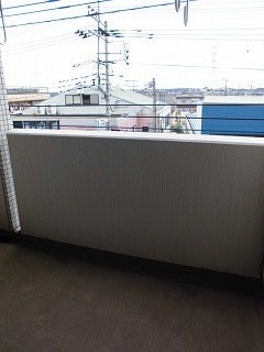 12/21 バルコニー