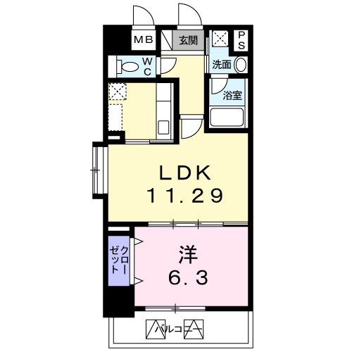 ベルナティオの間取り