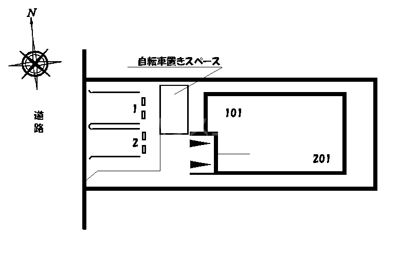 22/28 駐車場