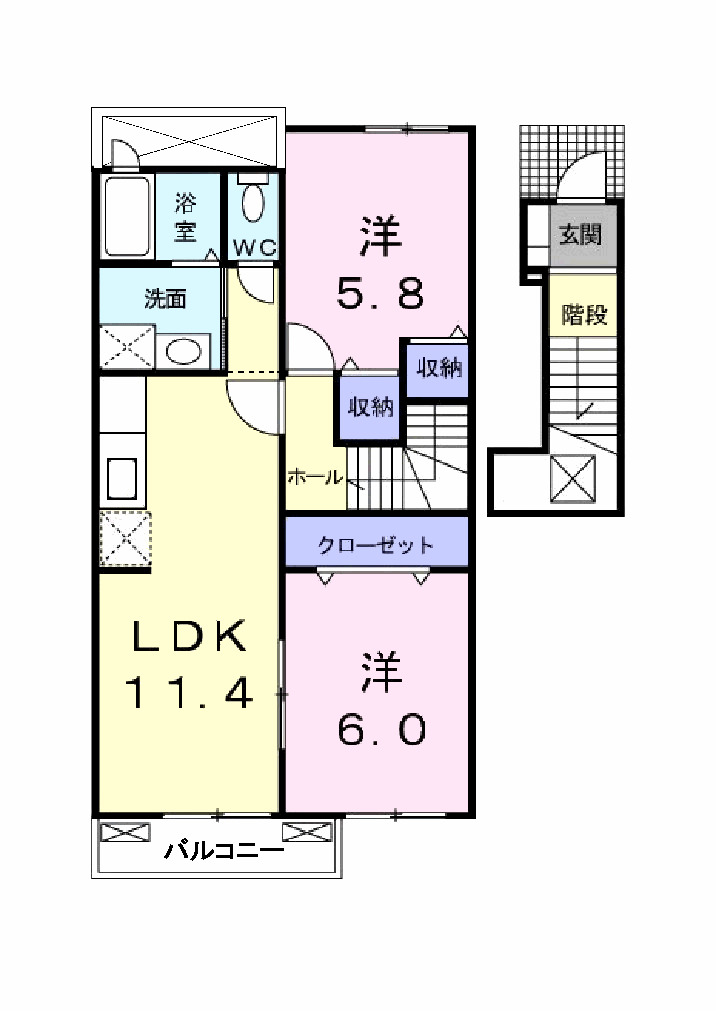 2/21 間取
