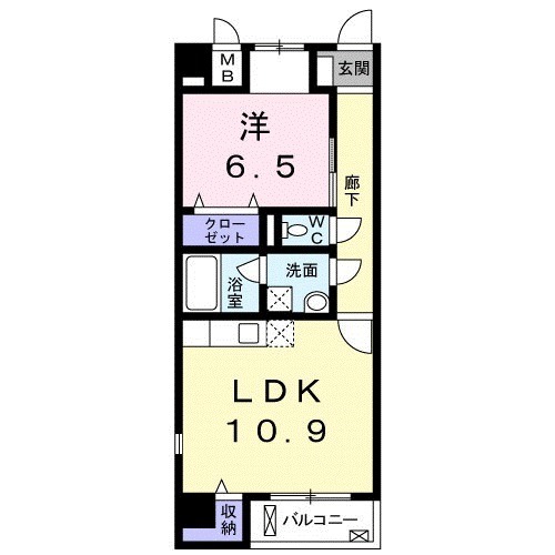 ララシャンスの間取り