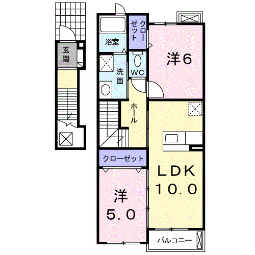 ライグッドⅡの間取り
