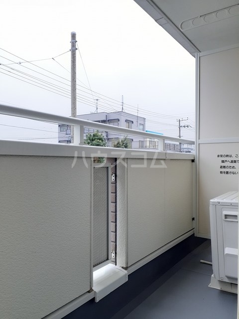 12/24 バルコニー