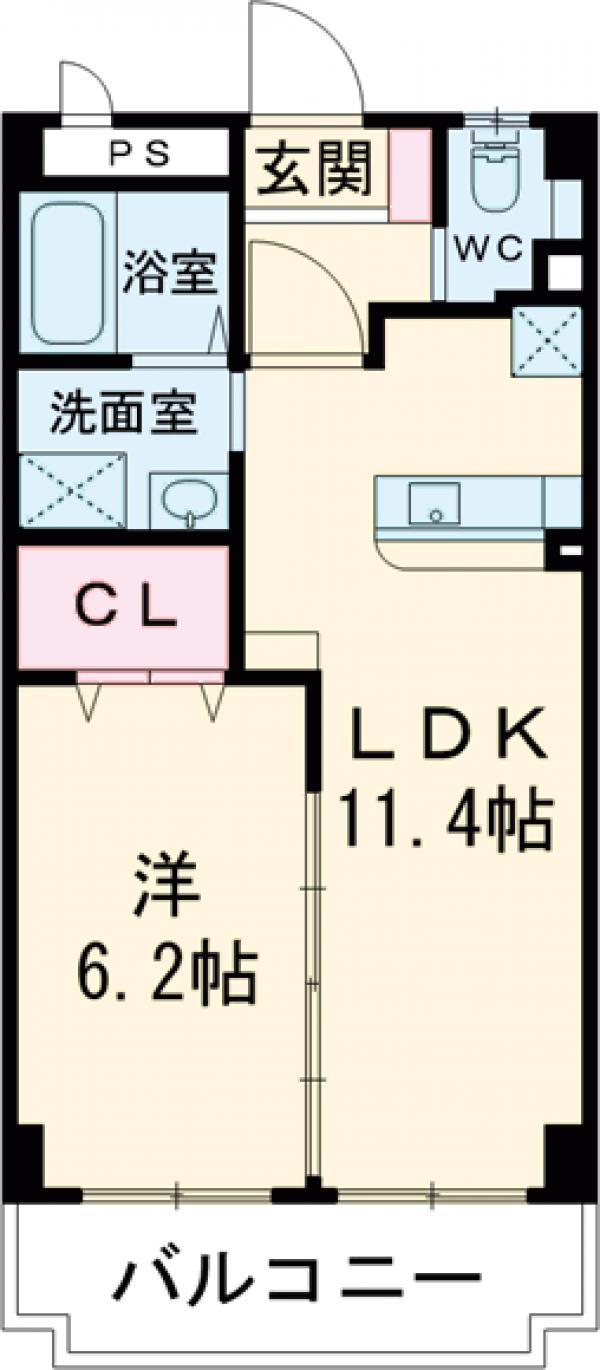 Dream Palace 邦の間取り