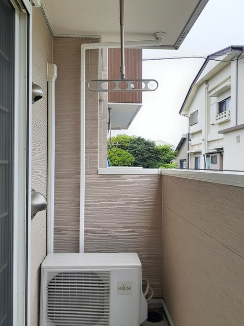 12/25 バルコニー