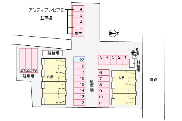 2/8 駐車場