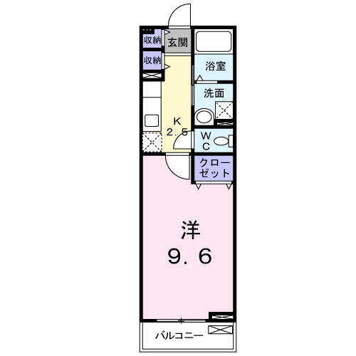 ルミエール エイメイの間取り