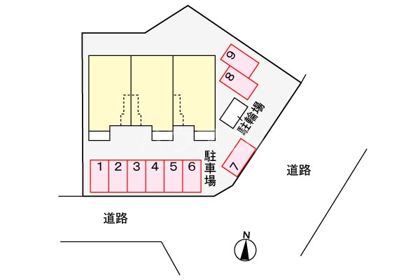 2/8 駐車場