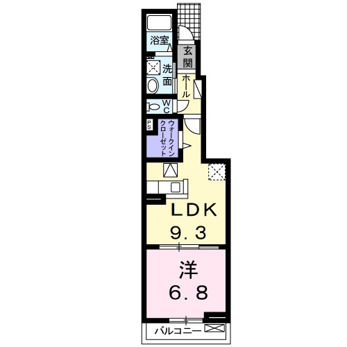 ブリッサの間取り