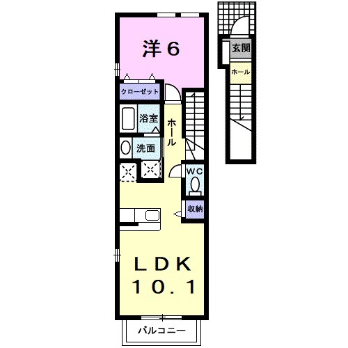ベリエMの間取り