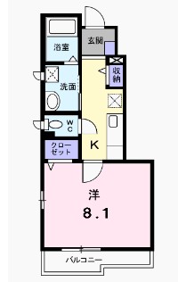 プリムローズの間取り