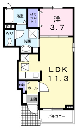 ブランドールの間取り