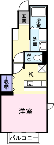 レスポアール・ドゥーの間取り