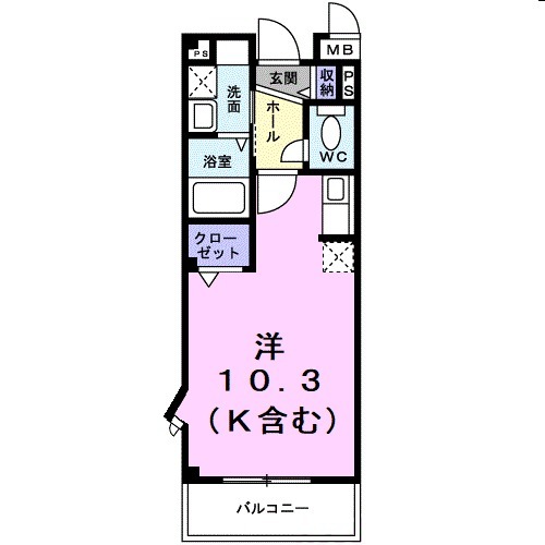 セントレ青山の間取り